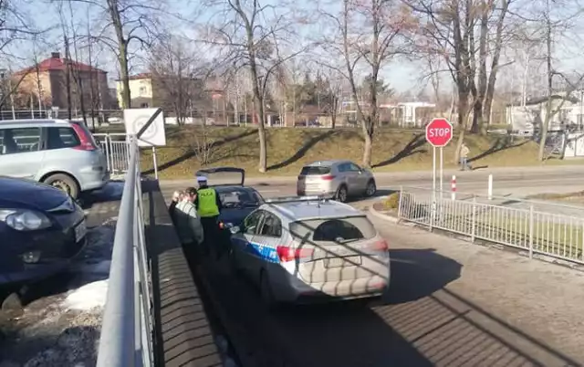 78-letni rowerzysta trafił do szpitala