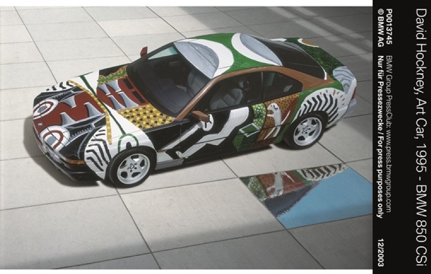 Wystawa BMW Art Cars, 23 września - 19 października,Centrum Sztuki Współczesnej w Warszawie.