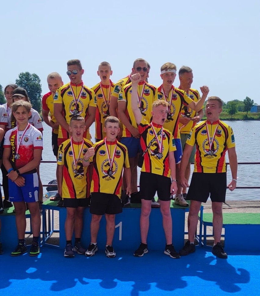 Malbork. Osady smoczych łodzi z medalami w mistrzostwach Polski i Pucharze Polski 