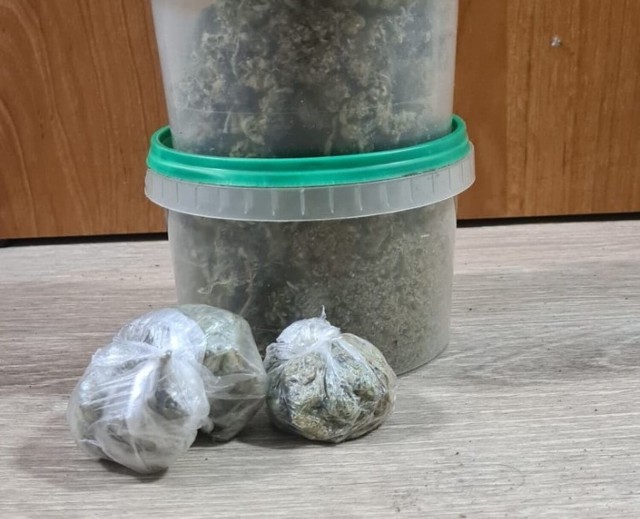 W wyniku przeszukania policjanci z KMP Włocławek znaleźli ponad 120 gramów marihuany