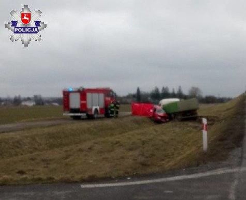 Do wypadku doszło w czwartek, około godz. 10. Na miejscu...