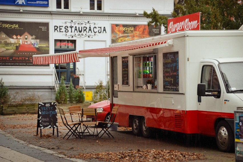 Food Truck pojawił się obok Lubuskiego Teatru