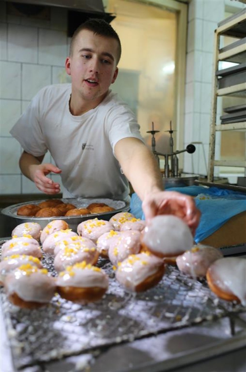 Piekarnia Migdał upiekła ok. 10 tys. pączków