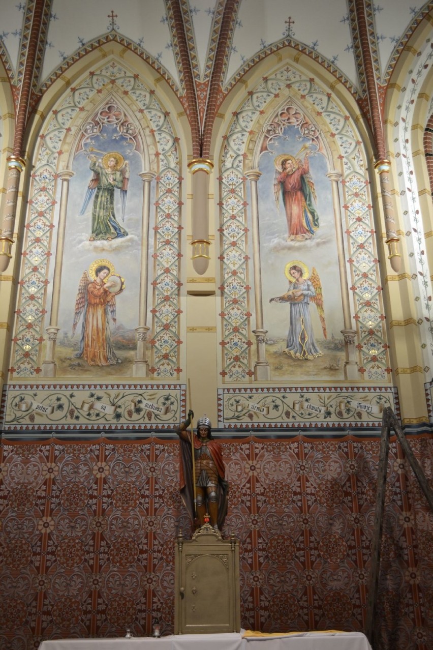 Nowe malowidła można podziwiać w kościele św. Jerzego