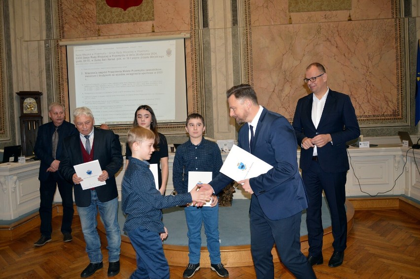 Młodzi sportowcy odebrali Nagrody Prezydenta Miasta Przemyśla