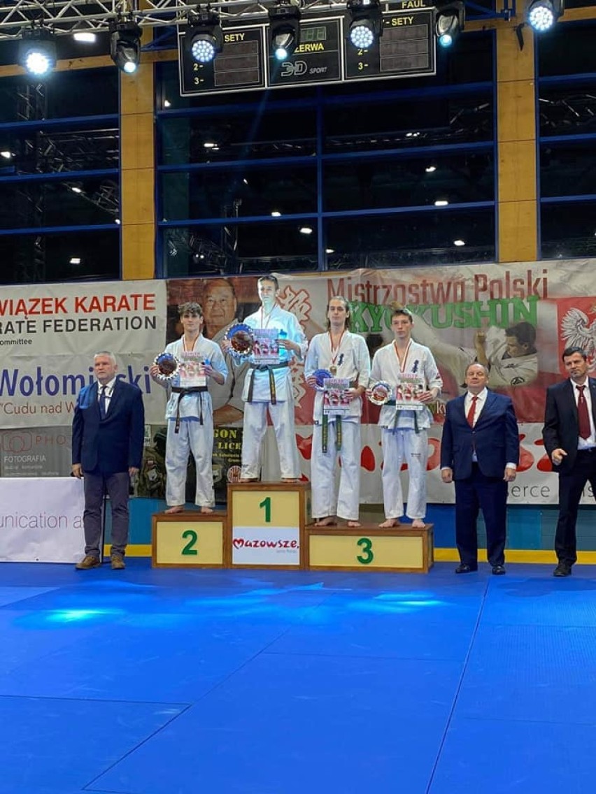 Inowrocławski Klub Kyokushin reprezentowało 5 zawodników:...