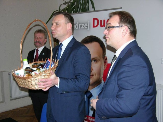 Andrzej Duda w Łowiczu był ostatnio w 2015 roku podczas kampanii wyborczej.