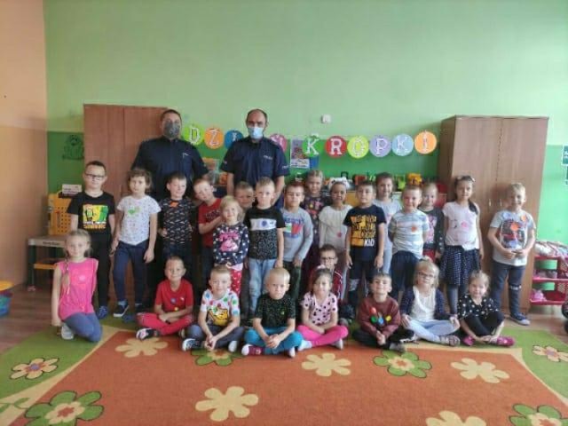 Policjanci  odwiedzili przedszkolaków w powiecie radziejowskim