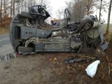 Tragiczny wypadek w Kaliszu w gminie Dziemiany. Nie żyją dwie osoby  - to mieszkańcy gminy Brusy