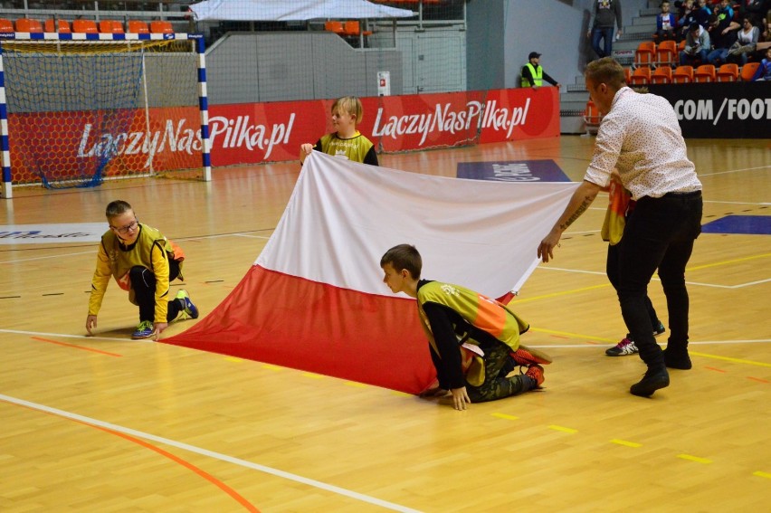 Mecz Polska - Belgia zakończony zwycięstwem biało-czerwonych. Kwidzyńska hala widowiskowa wypełniona po brzegi! [ZDJĘCIA]