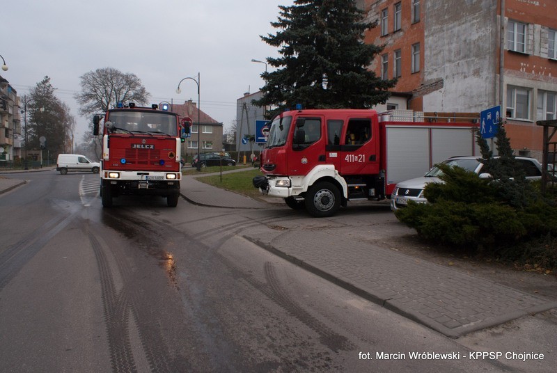 PSP Chojnice: Fotorelacja z dnia ćwiczeń chojnickich strażaków