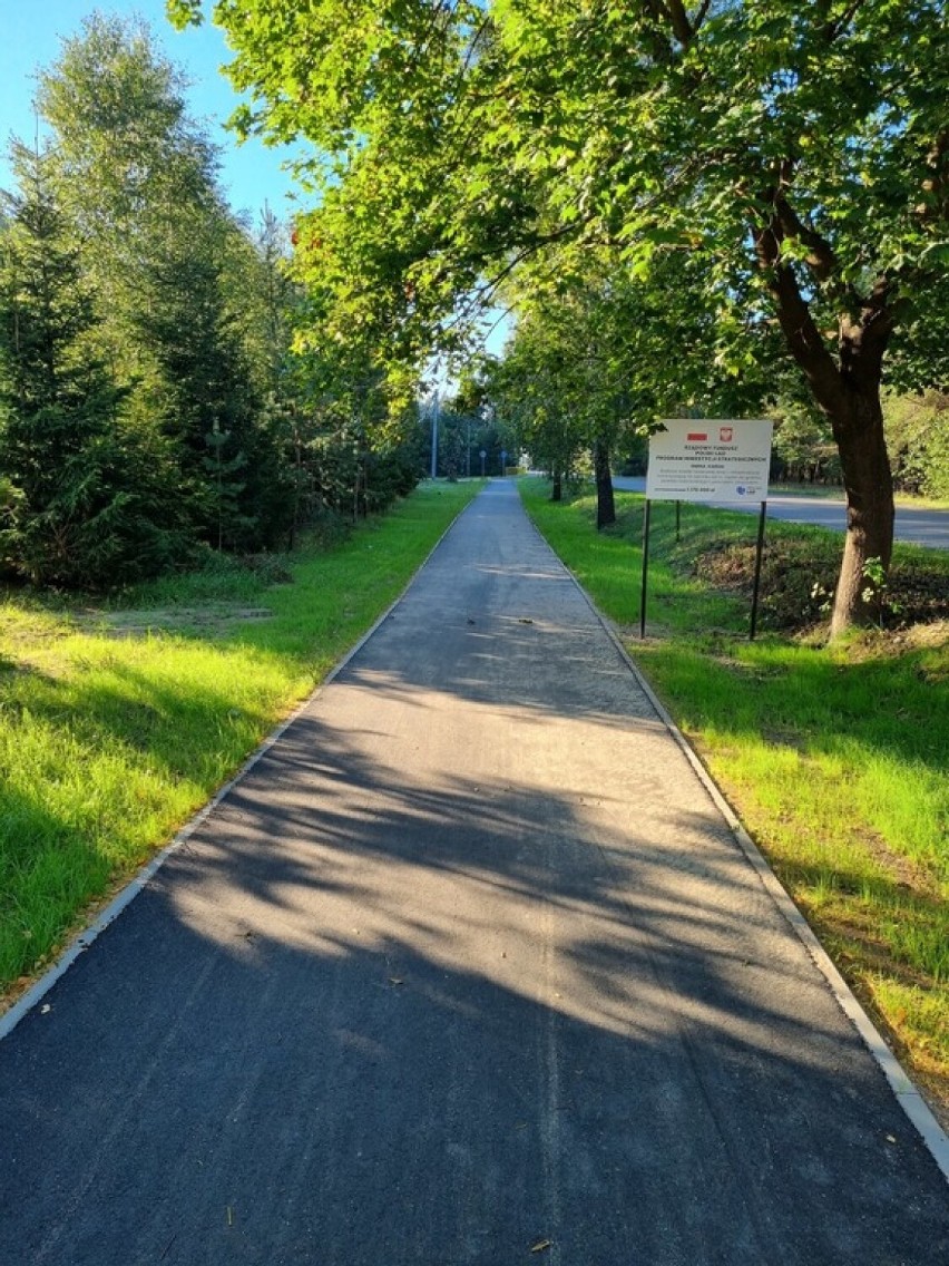 Na terenie gminy Karsin powstała nowa ścieżka rowerowa, prowadzi do Dębowca [ZDJĘCIA]