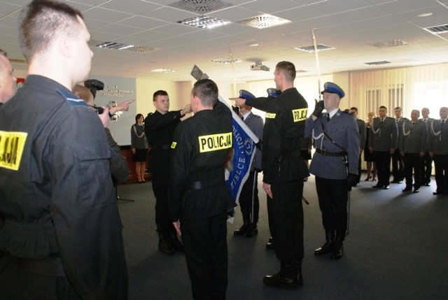 Ślubowanie policjantów w Kielcach