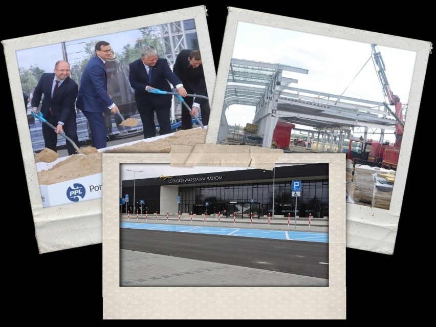 Zobaczcie zdjęcia i historię budowy lotniska w Radomiu na...