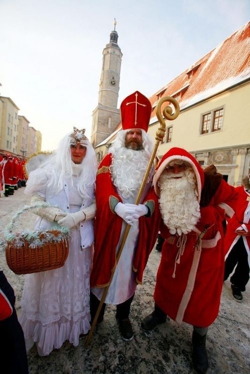 Zlot Mikołajów w Lwówku Śląskim (zobacz zdjęcia)