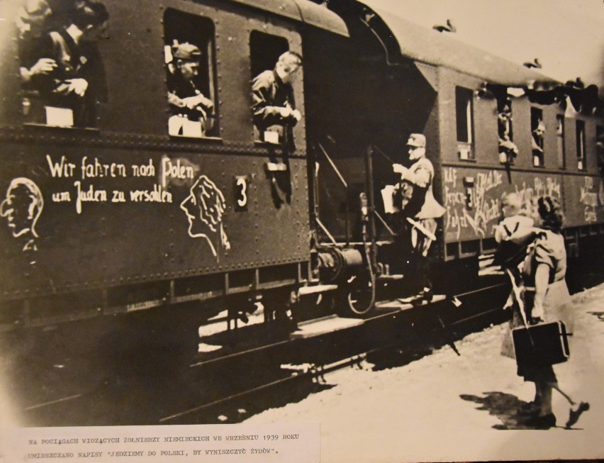 Pociąg niemiecki w Kaliszu
