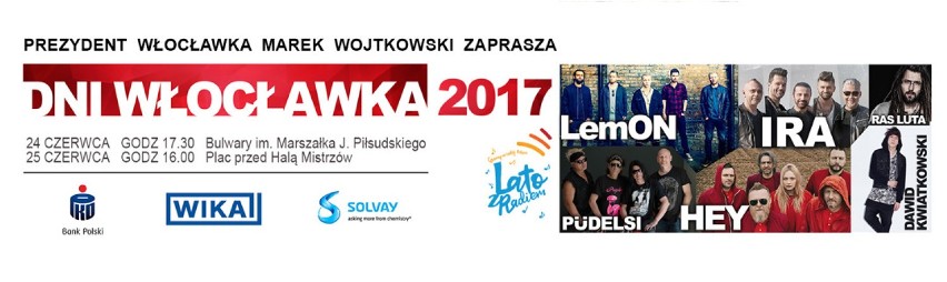 Dni Włocławka 2017 już w najbliższy weekend. Program imprez i koncertów