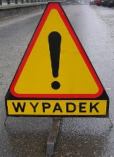 Wypadek w Jaśle. Zderzyły się trzy samochody