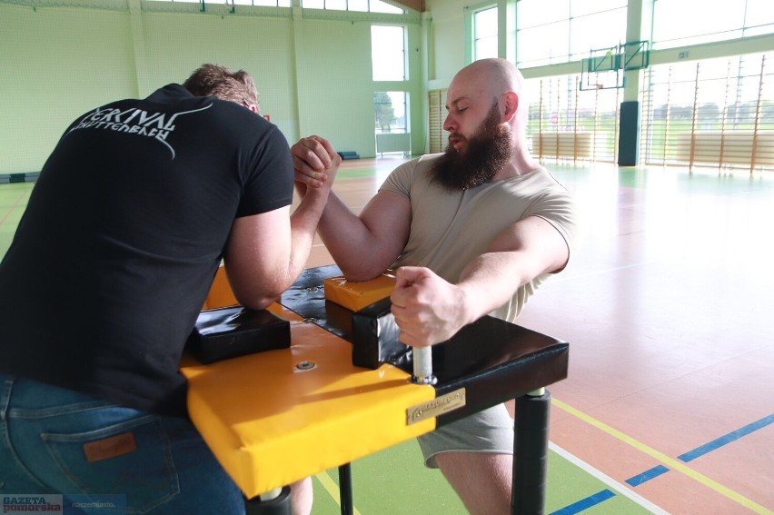 Trening Bogusława Zdanowskiego z Boniewa, powiat włocławski...