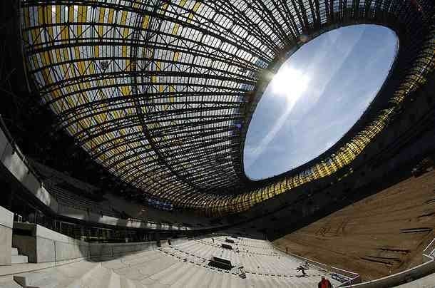 Stadion w Gdańsku jest już prawie gotowy. Prawie robi różnicę....