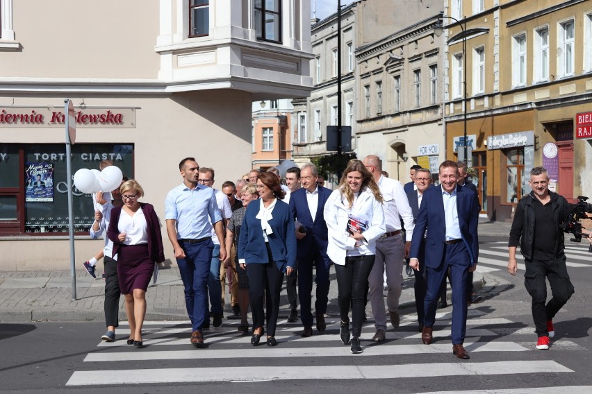 Małgorzata Kidawa-Błońska - kandydatka Koalicji Obywatelskiej na premiera RP w Gnieźnie