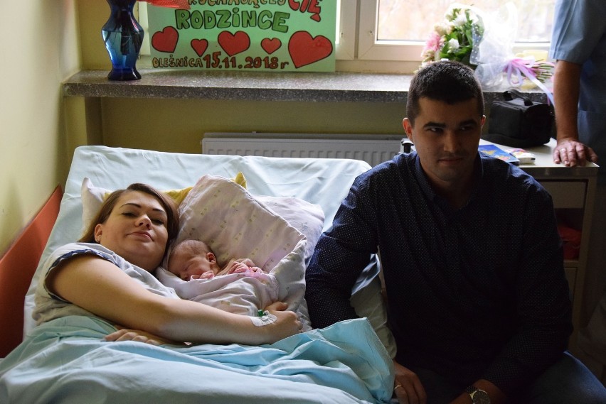 W oleśnickim szpitalu na świat przyszedł tysięczny noworodek