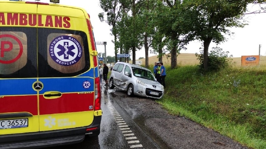 Czarlin koło Tczewa. Policja wyjaśnia okoliczności wypadku na DK91