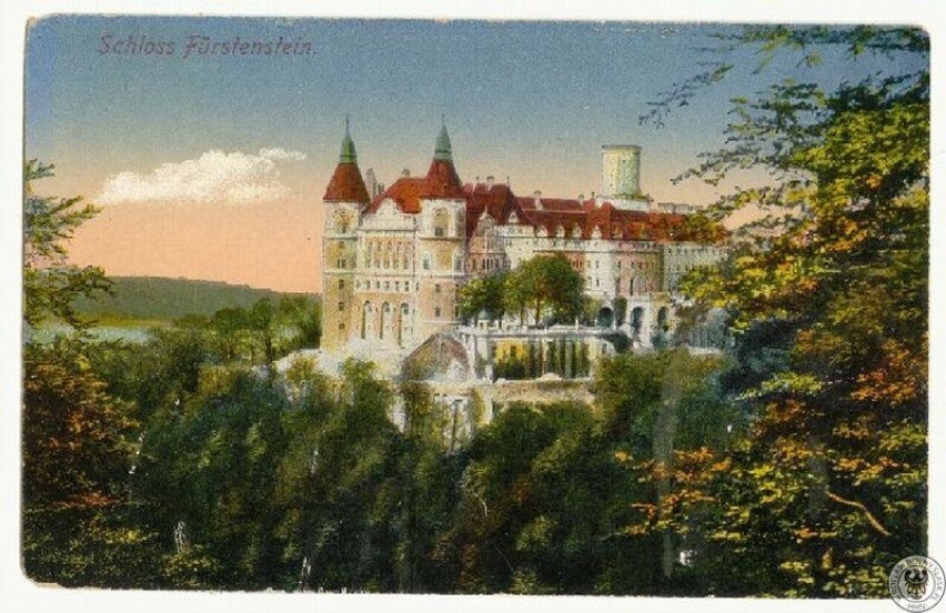 Zamek Książ na starych zdjęciach i rycinach