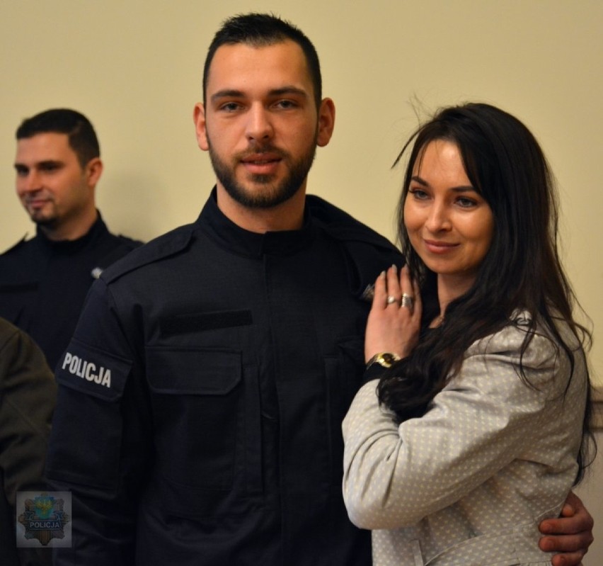 Ślubowanie policjantów w Opolu - 9 stycznia 2019.