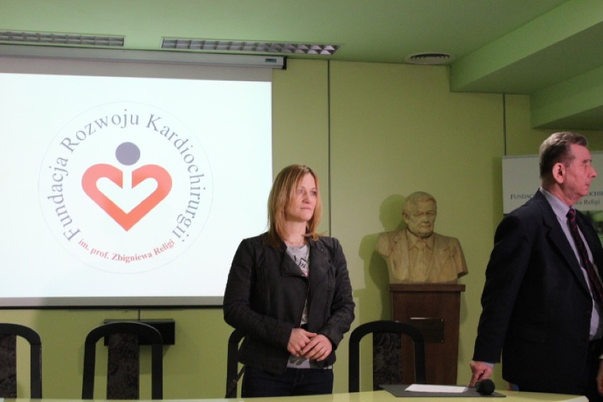 Iwona Guzowska została ambasadorem Fundacji Rozwoju Kardiochirurgii w Zabrzu