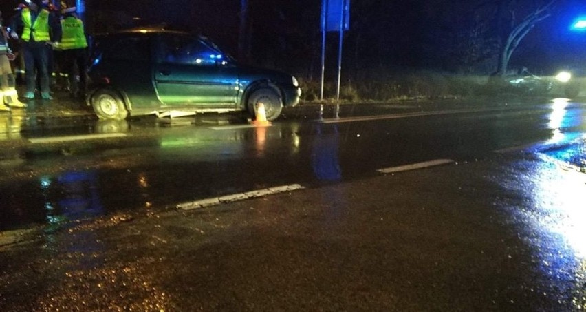 Groźny wypadek na granicy Wadowic i Kleczy Dolnej. Są ranni