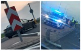 Zderzenie samochodów na drodze krajowej 91 w powiecie włocławskim [zdjęcia]