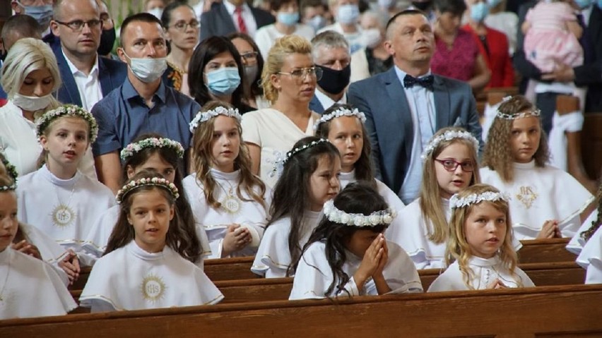 I Komunia Święta w parafii św. Jadwigi Królowej w Inowrocławiu