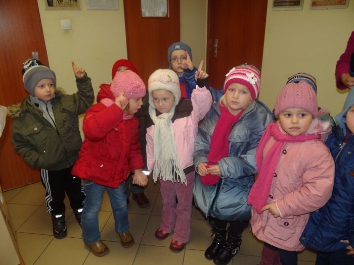 Dzieci z Czermina w redakcji Gazety Pleszewskiej