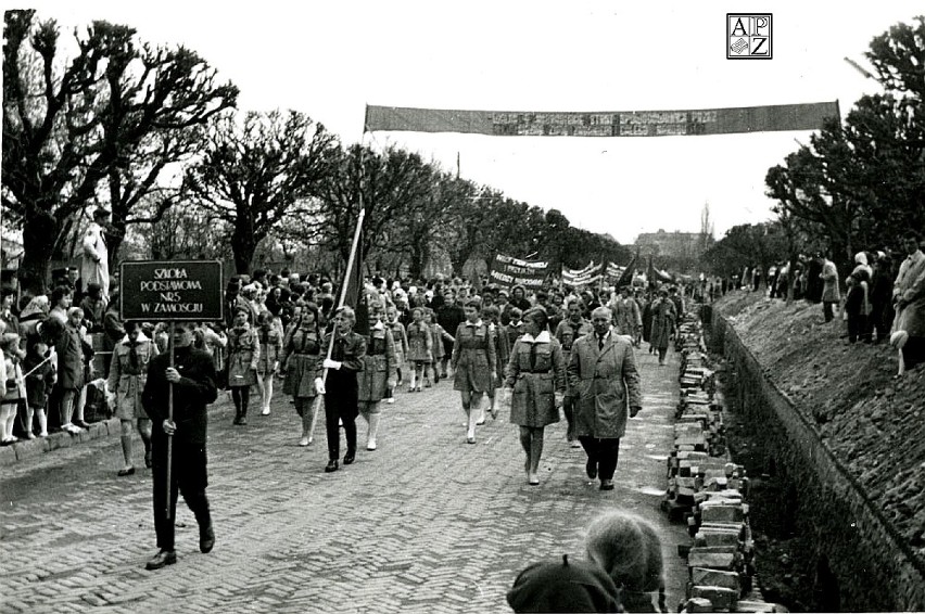 1 maja 1963 r. Szkoła Podstawowa nr 5 z Zamościa w...