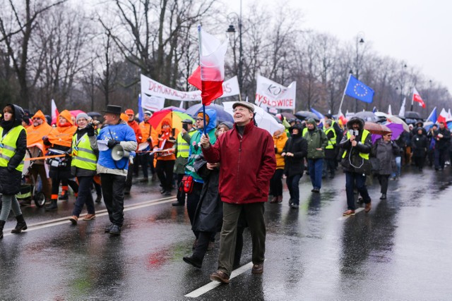 Marsz KOD w Warszawie, 18 marca