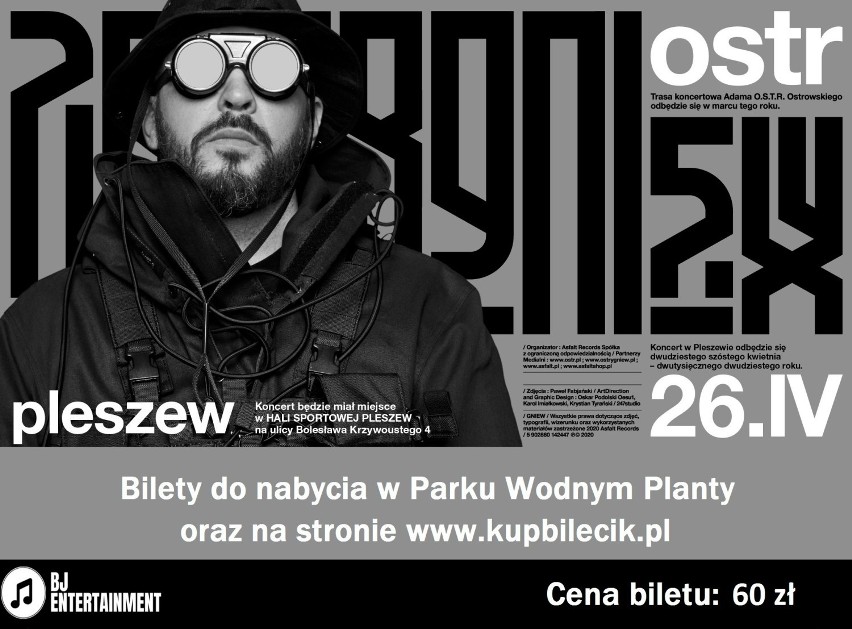 O.S.T.R. wystąpi w Pleszewie! Jest nowy termin koncertu!