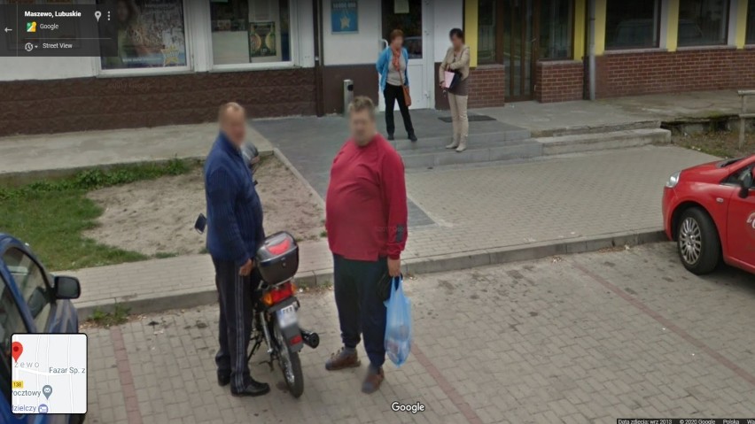 Google Street View w gminie Maszewo. Kamery Google złapały...