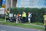 Wypadek motocykla z osobówką [ZDJĘCIA]                  