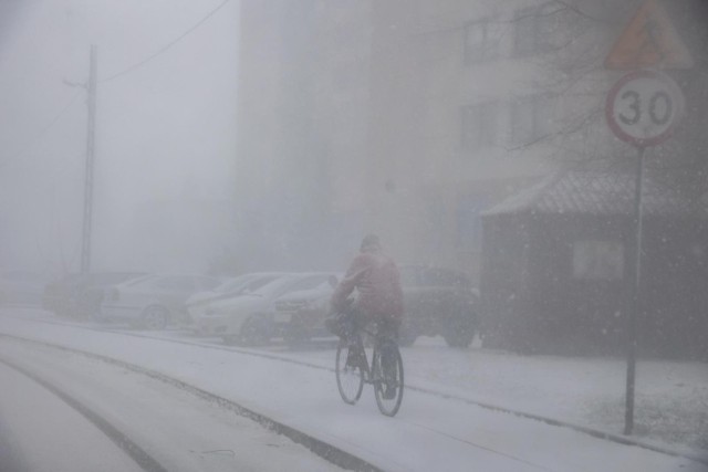 Zamieć śnieżna, zdjęcie ilustracyjne