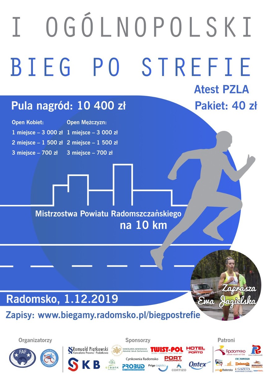 1 Ogólnopolski Bieg Po Strefie już 1 grudnia w Radomsku