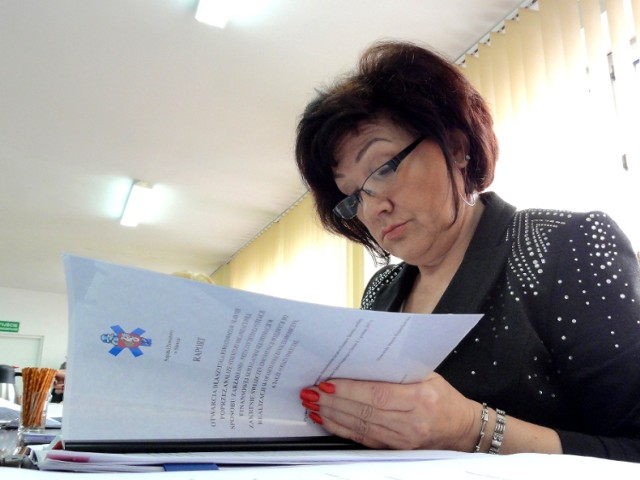 Danuta Wojciechowska, dyrektor Szpitala Powiatowego w Sławnie