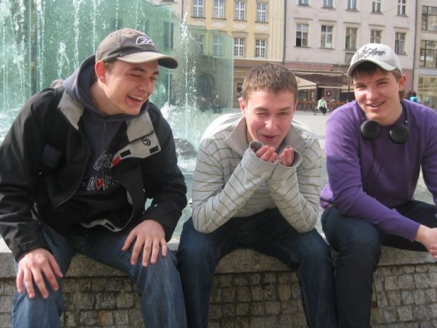 Szymon, Mateusz i Sebastian z Wrocławia