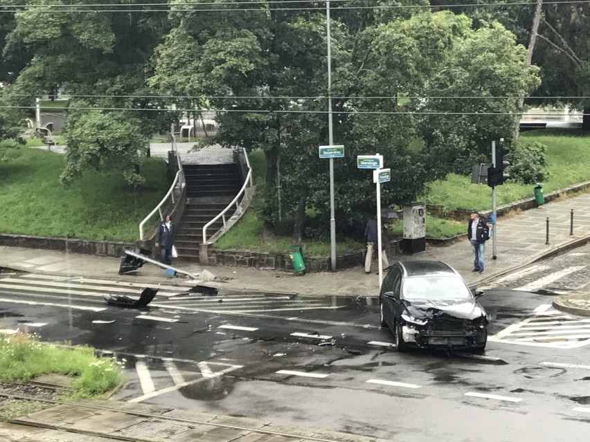 Jak poinformował nas dyżurny z centrali ruchu ZDiTM w...