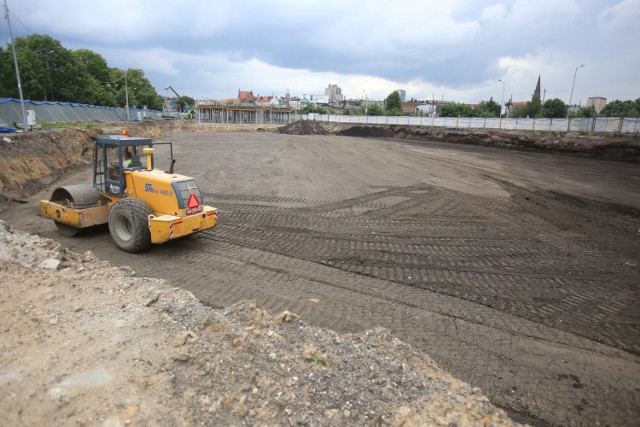 Budowa centrum przesiadkowego Sądowa w Katowicach