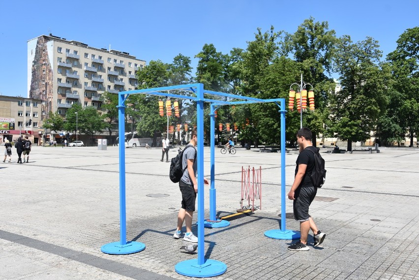 Częstochowa. Kurtyny wodne łagodzą upał ZDJĘCIA