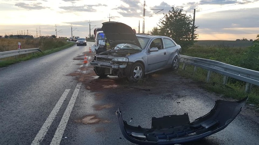 Groźny wypadek na trasie Legnica-Złotoryja [ZDJĘCIA]