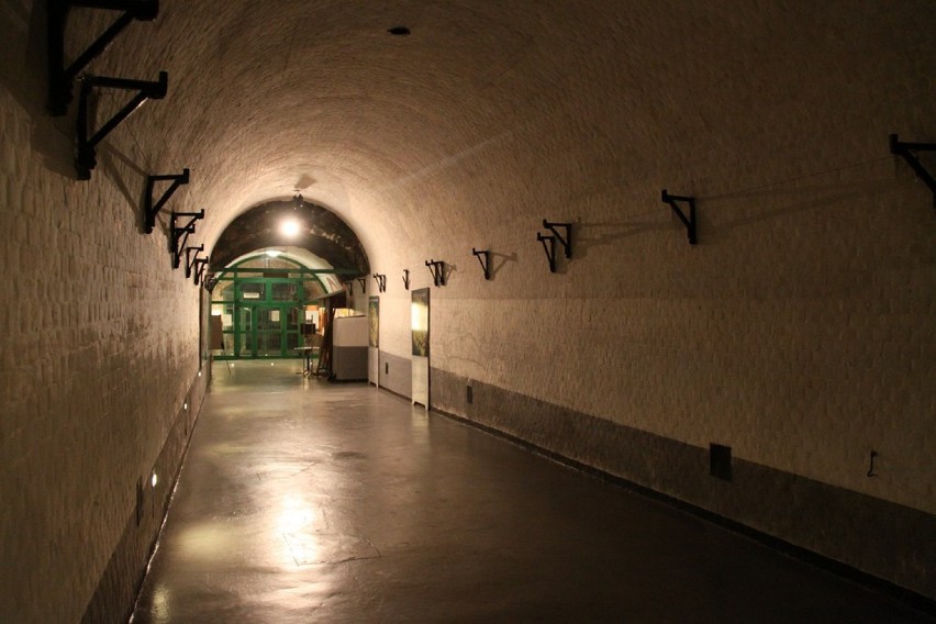 Główne wejście do fortu - poterna glówna.