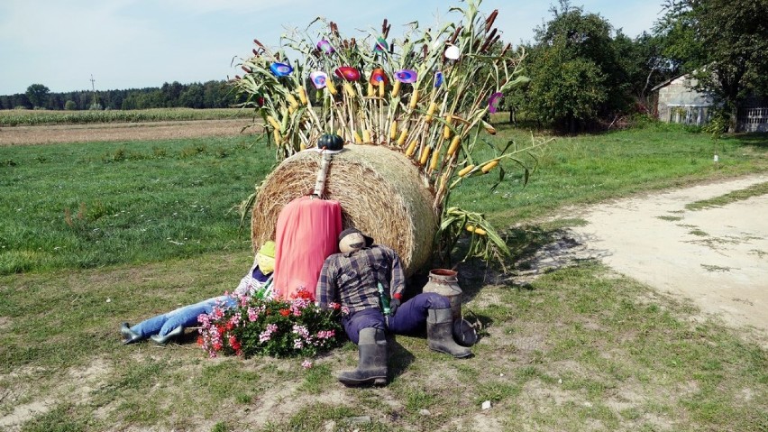 Dożynki gminy Złoczew w Kamaszach