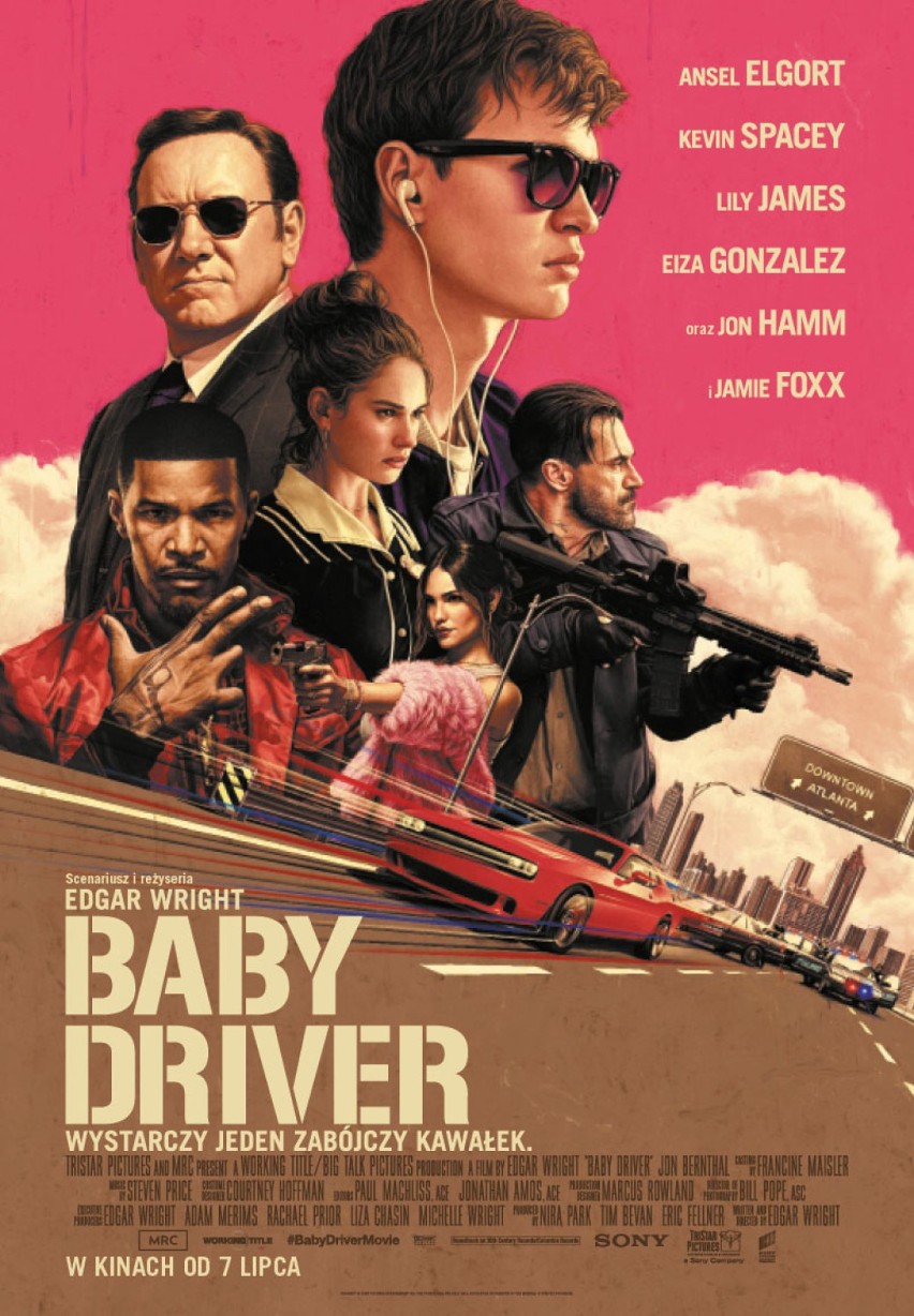 „Baby Driver” opowiada o utalentowanym młodym kierowcy,...